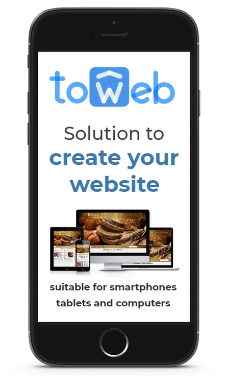 TOWeb smartphone logo