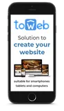 TOWeb smartphone logo