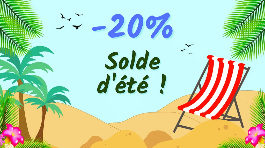 Solde d'été -20%