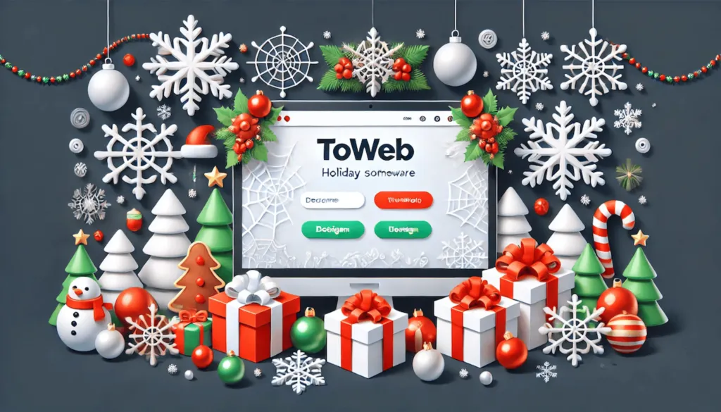 Offrir TOWeb en cadeau pour Noel