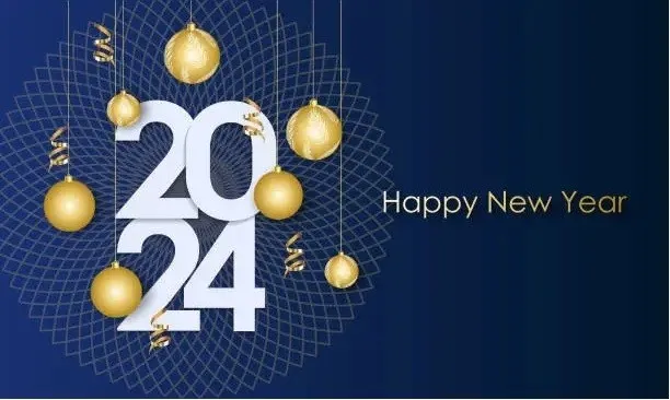 happy new year 2024