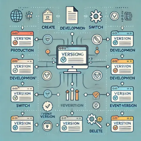 versioning de sites web