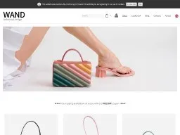WAND website template made with TOWeb